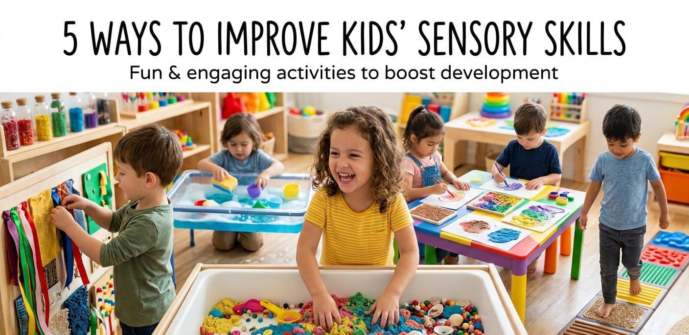 5 Ways to Improve Kids' Sensory Skills