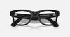 Ray-Ban Meta Wayfarer Gen 2 Matt Black Smart Glasses with gray transition lenses, stylish Meta glasses by THE EA STORE.