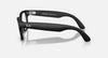 Ray-Ban Meta Wayfarer Gen 2 smart glasses in matte black with gray transition lenses, featuring sleek design and tech features.