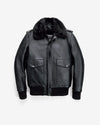 184SM leather jacket product view 1