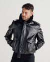 184SM leather jacket product view 3