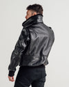 184SM leather jacket product view 4