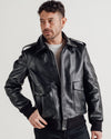 184SM leather jacket product view 5