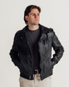 503VN leather jacket product view 2