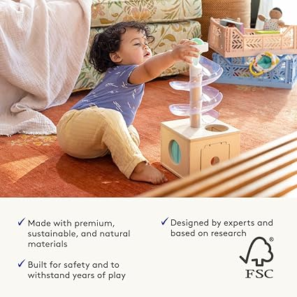 LOVEVERY The Babbler Play Kit – The Perfect Montessori Birthday Gift for 1-Year-Olds