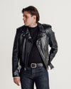 618 leather jacket product view 2