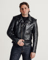 618 leather jacket product view 3
