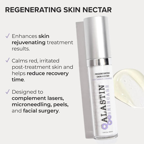 ALASTIN Regenerative Skin Treatment complements laser & surgical facials with hydration and repair.