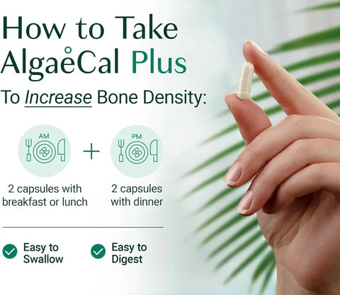 How to Take this Algaecal+ Organic Red Algae Calcium Supplement, Vitamin K2 MK7. THE EA STORE.