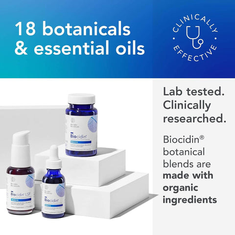 Biocidin Capsules - Gut Cleanse Process & Immune Support Supplement - 90 Caps