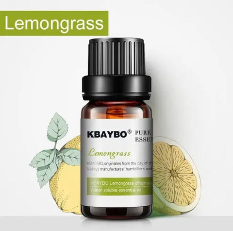 Botanical Aromatherapy Lemongrass Oil Extract bottle. E.A.