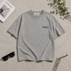 Essentials Fear of God T-shirt in dark oatmeal color, soft cotton fabric, casual fit, featuring minimal branding and classic crew neckline.