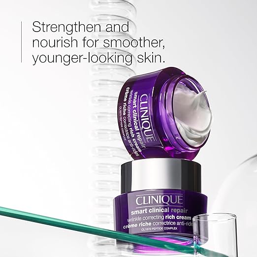 Clinique Smart Clinical Repair Wrinkle Correcting Rich Face Cream Looking Skin