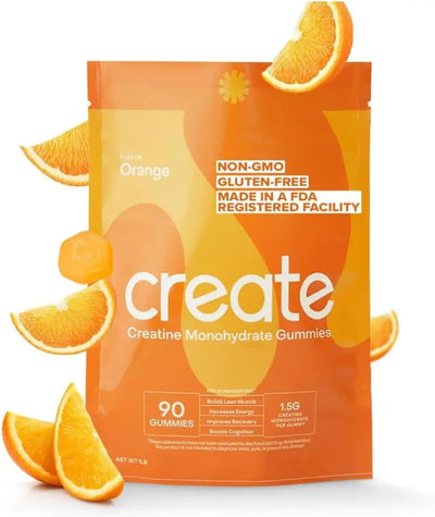 Create Creatine Monohydrate Gummies for Men & Women E.A