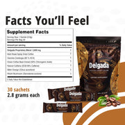 Delgada Coffe Supplement Facts