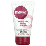 Dermend moisturizing bruise formula cream tube on a white background