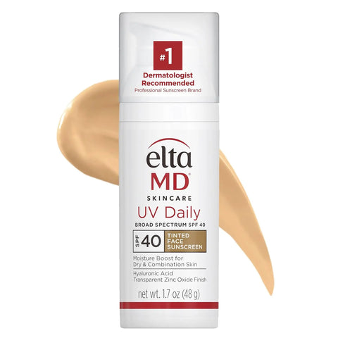 EltaMD UV Daily SPF 40 Tinted Face Sunscreen Moisturizer E.A