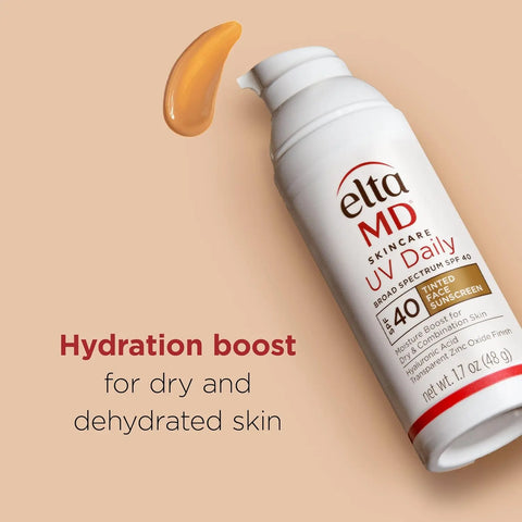 EltaMD UV Daily SPF 40 Tinted Face Sunscreen Moisturizer E.A