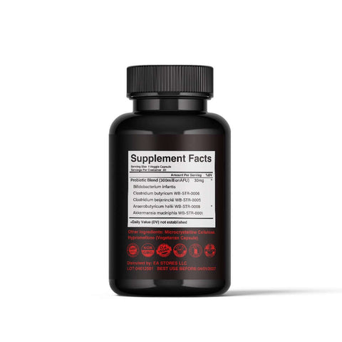 Energex Capsules EA Supplements Facts
