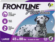 Protect pets with frontline tick and flea treatment for dogs using fipronil to kill 98–100% fleas.