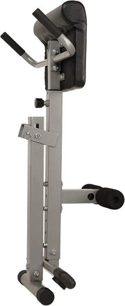 Hyperextension Roman Chair with adjustable angles for lower back and glute ham developer workouts.