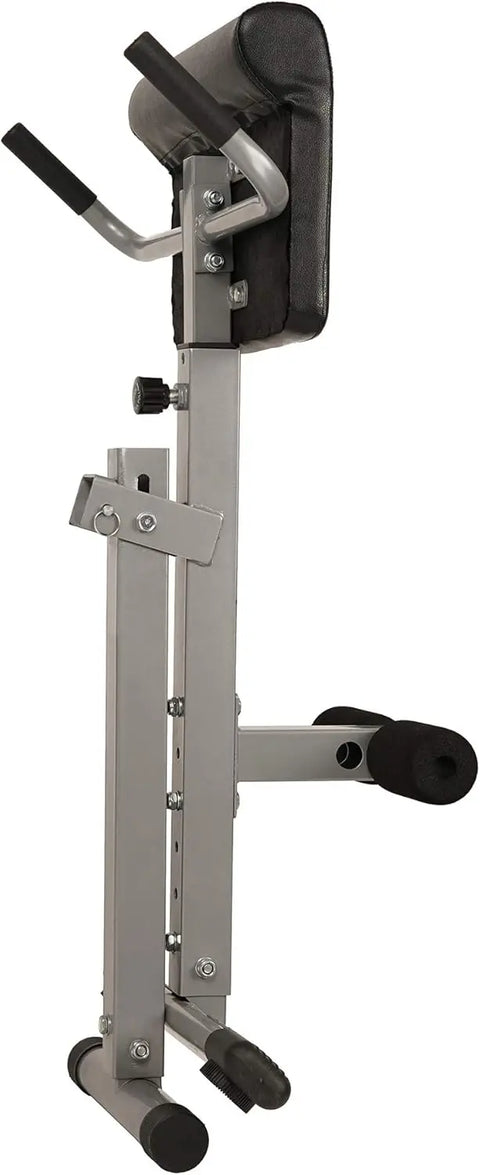 Hyperextension Roman Chair with adjustable angles for lower back and glute ham developer workouts.
