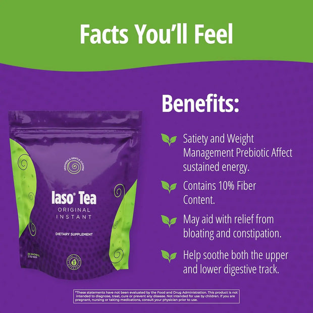 Laso tea 2 pack Convenient Cleansing Tea