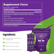 laso tea supplement facts