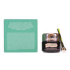 La Mer eye cream with packaging and applicator on a white background
