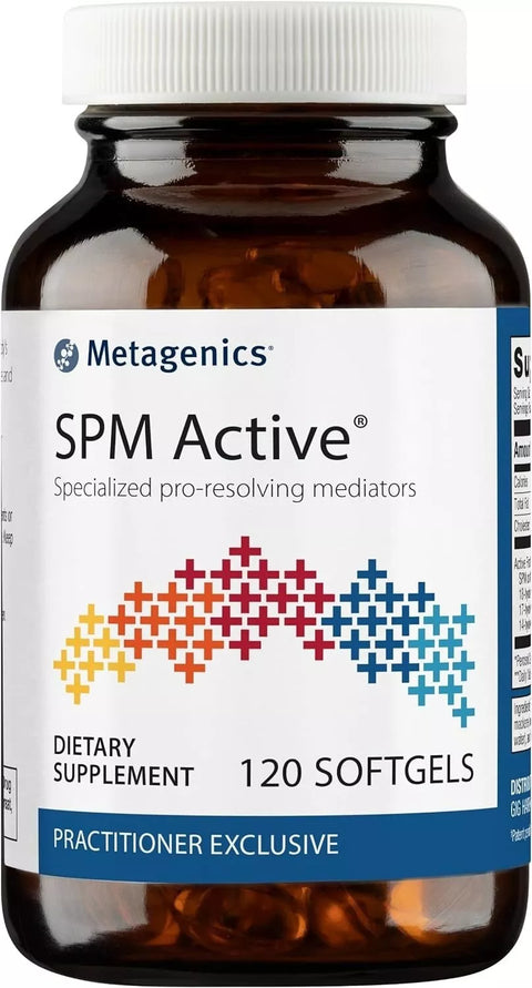 Metagenics SPM Active delivers specialized pro-resolving mediators for inflammation resolution.
