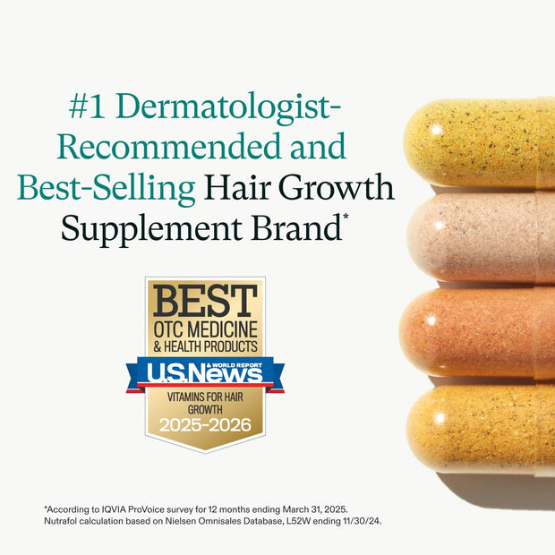Nutrafol women no 1 dermatologist.