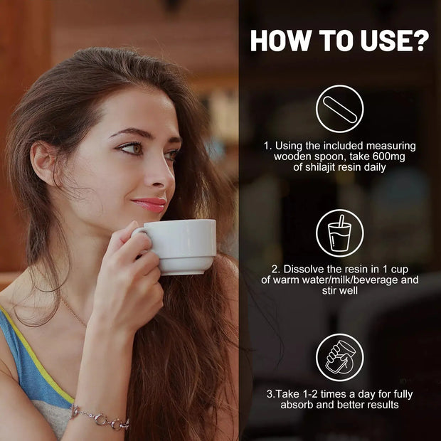 how to use shilajit