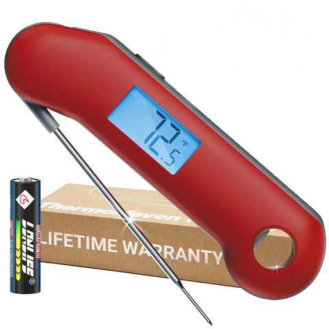 Professional Digital Meat Thermometer, Ultra Fast 0.5 Sec Instant Read E.A