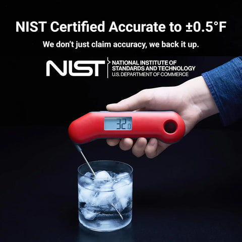 Professional Digital Meat Thermometer, Ultra Fast 0.5 Sec Instant Read E.A