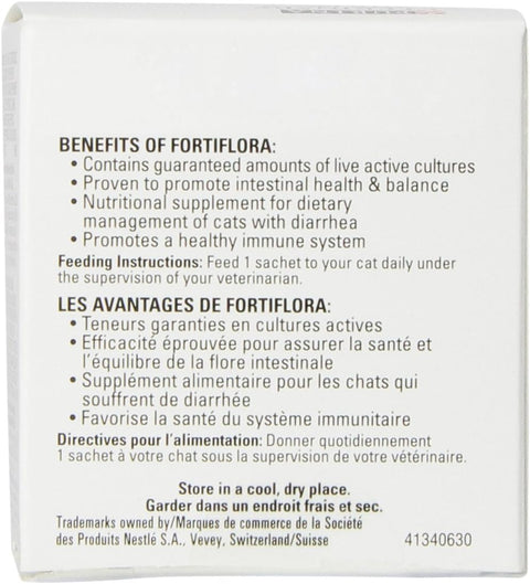 Purina 3-Pack Fortiflora Feline Nutritional Supplement for Pets Benefits
