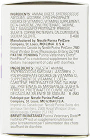 Purina 3-Pack Fortiflora Feline Nutritional Supplement for Pets Ingredients