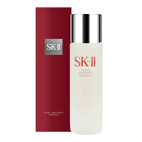 SK-II Facial Treatment Essence bottle with Packaging highlights PITERA skincare.