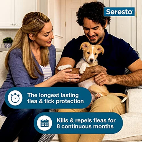 Seresto branding and product benefits 