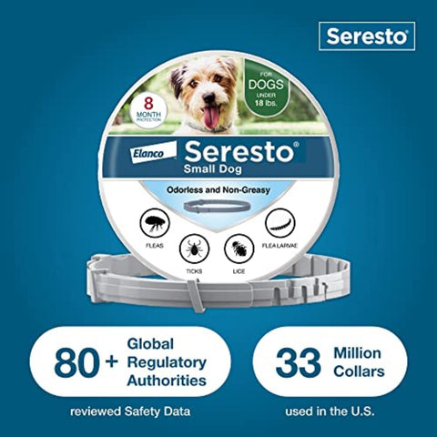 Seresto dog collar packaging 