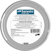 Seresto small dog tag packaging with label