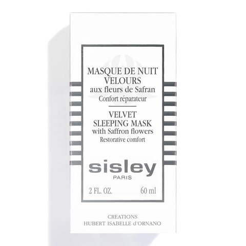 Sisley Paris velvet sleeping mask packaging 