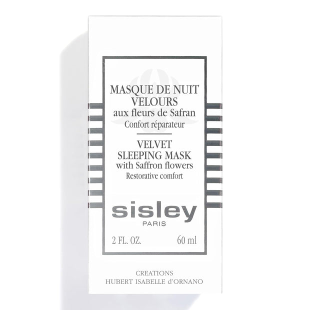 Sisley Paris velvet sleeping mask packaging 