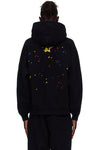 Black Sp5der Punk Slime Hoodie featuring bold graphic design, authentic Young Thug Sp5der branding, and a comfortable pullover fit.