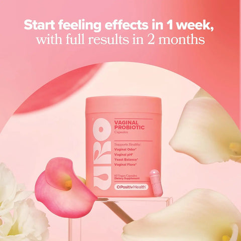 URO Vaginal Probiotics for Women pH Balance with Prebiotics E.A