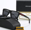Black Polarized Sunglasses – Luxury Rectangular UV400 Eyewear