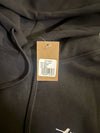 Stüssy Black 8-Ball Hooded Sweatshirt – Graphic Pullover with Front and Back Logo