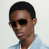 Louis Vuitton Sunglasses with Dark Lenses