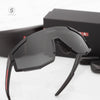 Black Shield Polarized Sunglasses – UV400 Sport & Luxury Eyewear