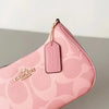 COACH Teri Shoulder Bag In signature canvas/Gold/Powder Pink New CAL51 - Bleedessentials