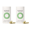 Nutrafol Women's Hair Growth Vitamins dietary supplement bottle with capsules for thicker, fuller, stronger hair.